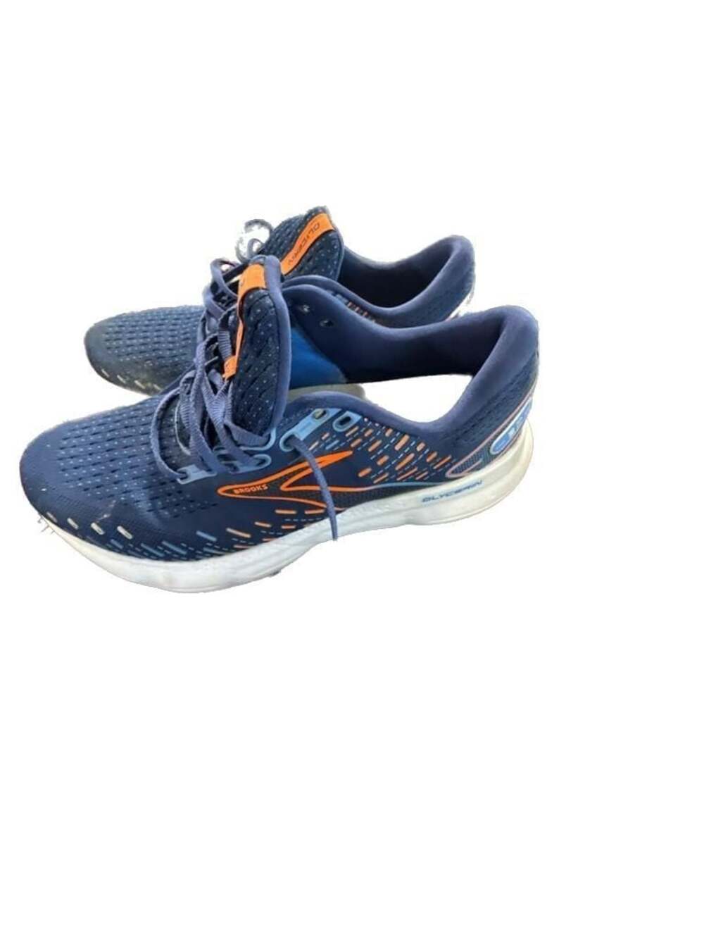 Brooks Glycerin 20 Men's Running Shoes Blue and Orange